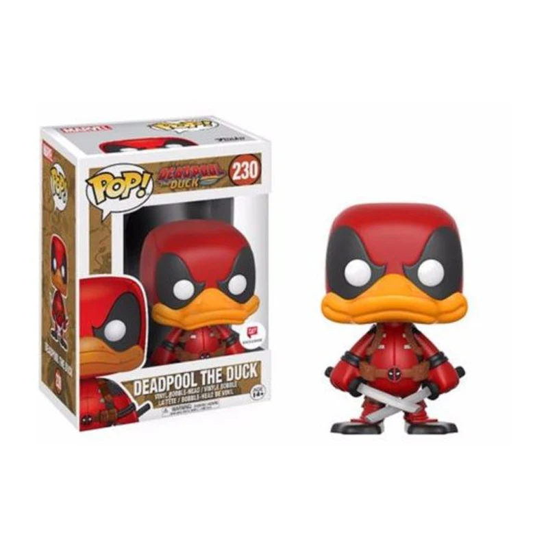 

Funko pop Movie: Deadpool the Duck Vinyl Figure Model Toy with Box