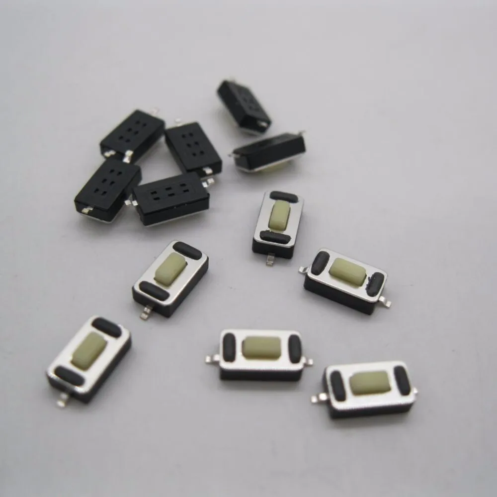 Тактовый переключатель 50 шт./лот 3x6x2 5 мм SMD 2pin кнопочный белый 3*6*2 | Обустройство