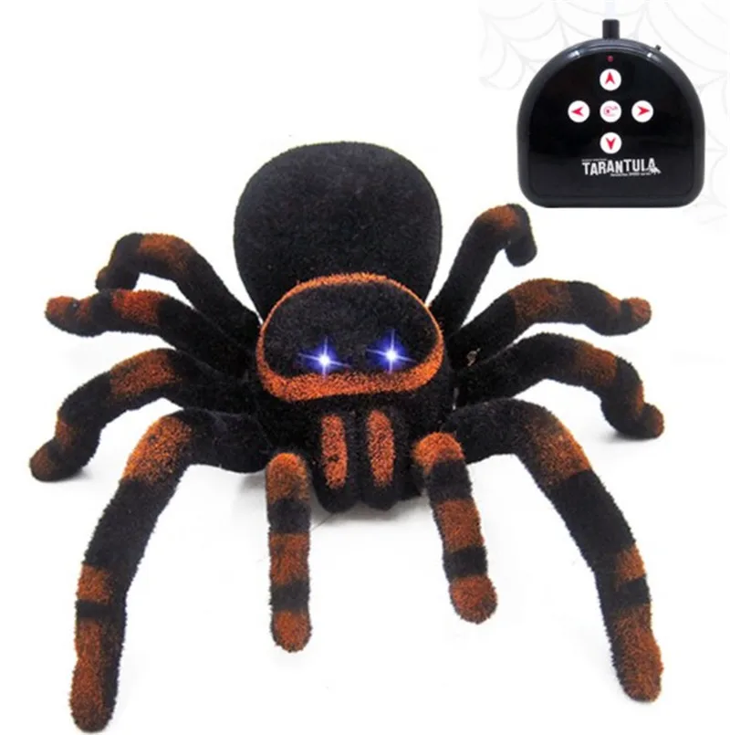 Realistas de Infravermelho do Controle Elétricos para Crianças Gags Câmera Escondida Brinquedos Remoto rc Aranha & 2 Animais e robôs por radiocontrole