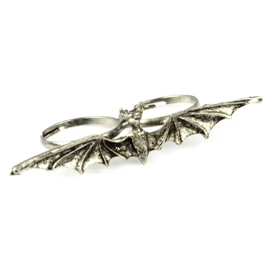 Женское кольцо в виде летучей мыши с рисунком|finger rings for women|finger ringrings women |