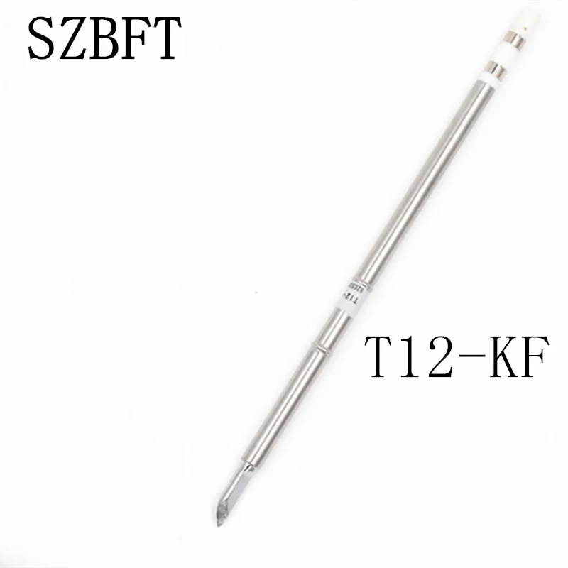Наконечники для пайки SZBFT T12 наконечники паяльника HAKKO KF KR KU BC2 ILS JL02 D24 I|tip t12|solder tip