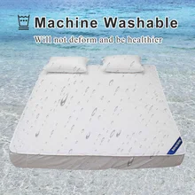 2,2x2 M 1,8x2 M 1,2x2 M покрытие матраса водонепроницаемый постельный наматрасник для домашнего отеля дышащий и машинная стирка