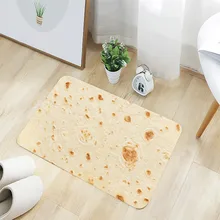 40x60 см коврики для ванной новые модные удобные пищевые творения Burrito обертывание одеяло квадратный ковер для ванной комнаты кухонный Декор для ванной, дома doo