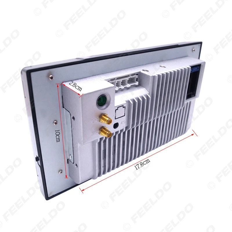 Sale FEELDO 9 inch  Android 6.0 Quad Core Car GPS Bluetooth Navi Radio USB Media Player For Toyota Corolla (2017~)/Harrier (2017~) 4