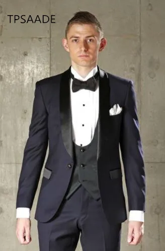 Дизайн элегантная брендовая Slim Fit для костюм мужские костюмы комплект из 3 предметов Homme белый праздничный смокинг, костюмы жениха для Для мужчин свадебные туфли