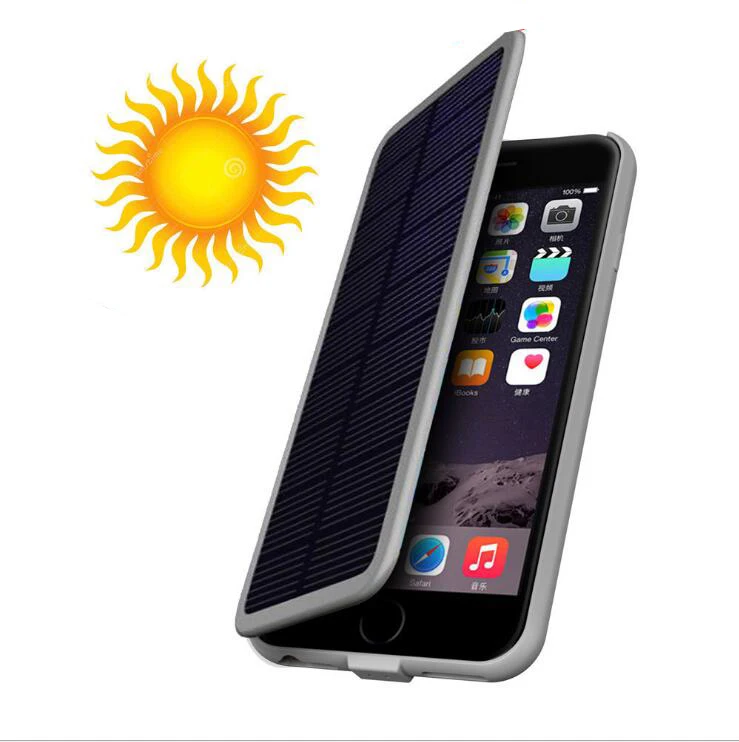 solar powered cell phone case