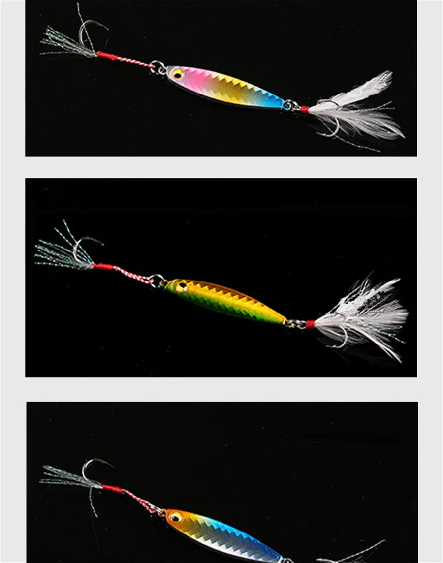 5 Colors Dual Hook Wire Bait Metal Fishing Lures 3D Eyes Crankbait Wobblers Alloy Artificial Hard Lures Lifelike Swimbait (6)