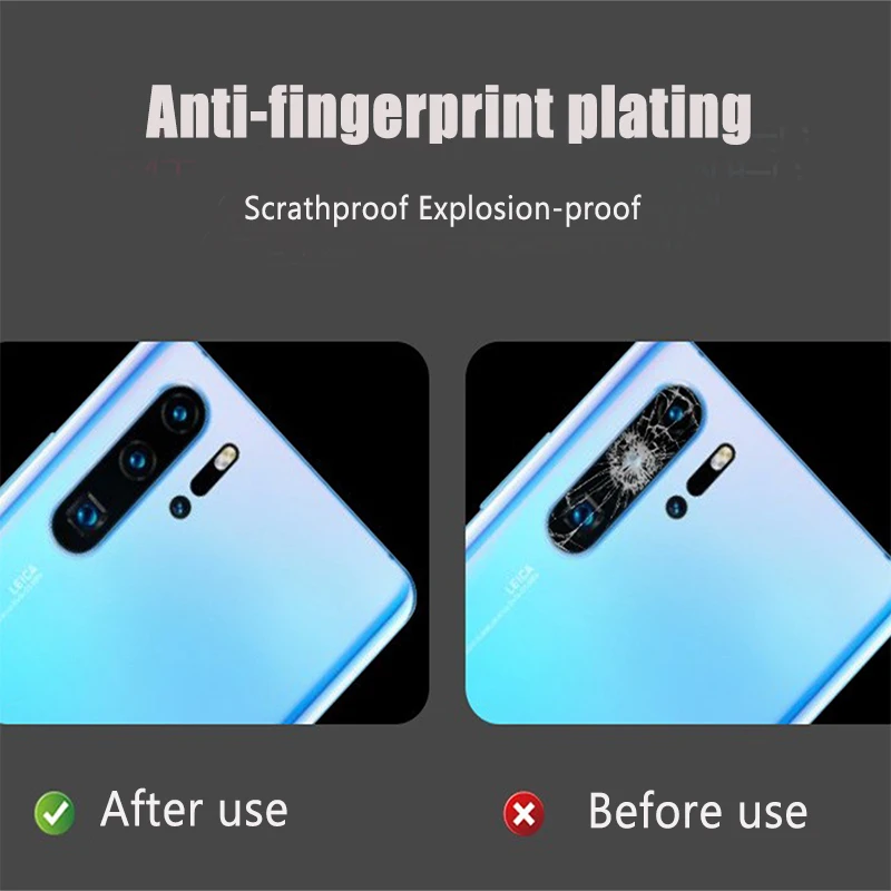 Hacrin для huawei P30 Pro Камера Защитная пленка с защитой от взрыва полное покрытие Экран