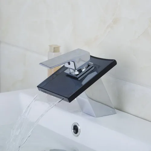 Monite ORB& смеситель для ванной комнаты кран черного стекла на бортике Твердый латунный умывальник смеситель на ванну раковину смеситель кран
