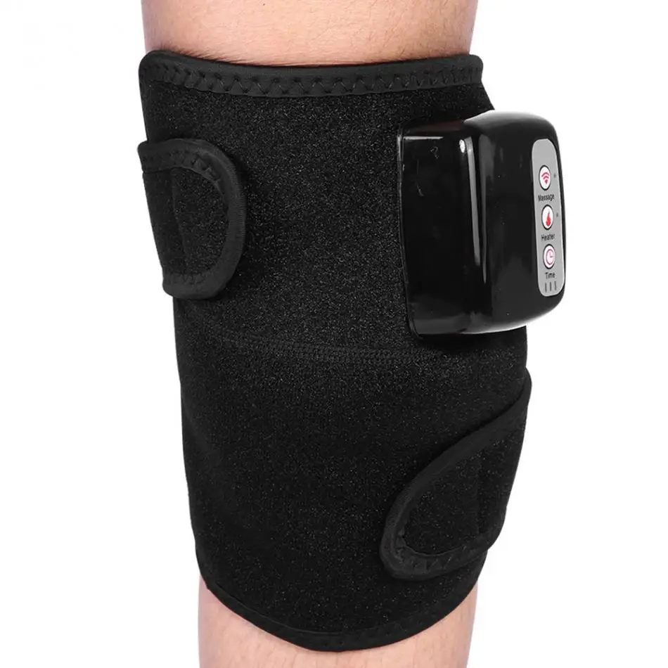 Артрит боли в колене снимает массаж суставов физиотерапия тепло Магнитная вибрационная скобка поддержка обертывание реабилитационное оборудование Уход