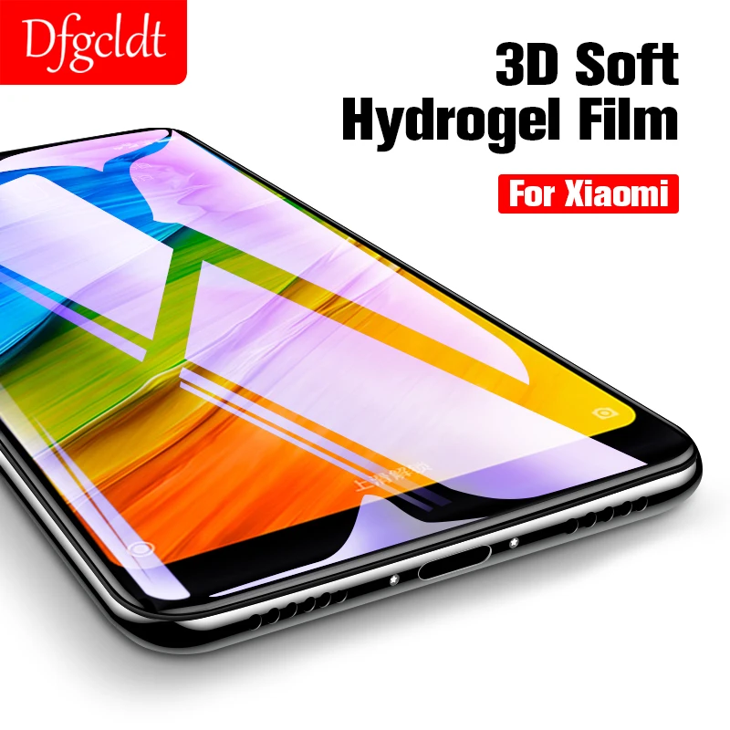 

Curved Edge Full Cover Soft Hydrogel Film for Xiaomi 8 8SE 6 6X 5X Screen Protector for Xiaomi MIX 2 2s 3 MAX 2 3 Film Not Glass