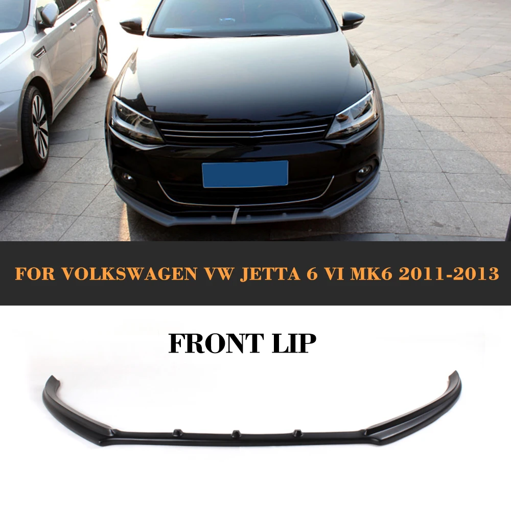 

FRP Unpainted car front bumper lip spoiler For VW jetta 2011-2013