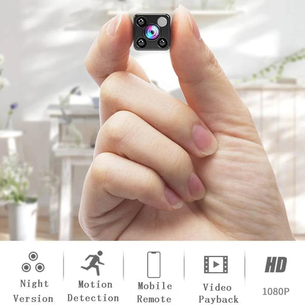 

Wifi Mini Camera HD 1080p Wearable Camera Motion Sensor Bike Body Micro Mini Camera Portable Wireless Security Video Recorder