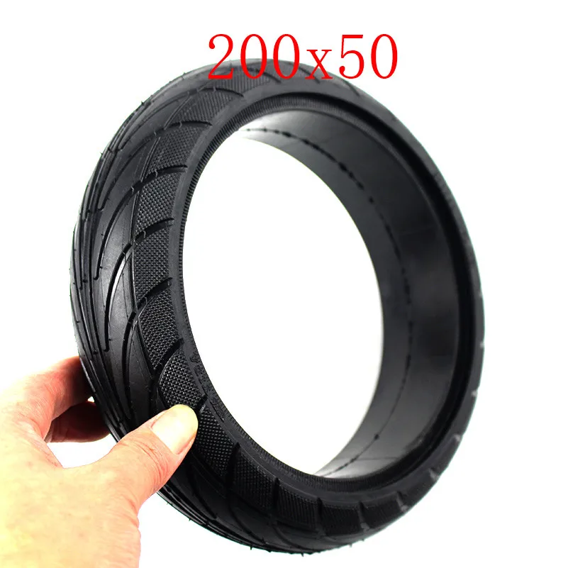 Front and Rear Scooter Solid Tire for Xiaomi Ninebot ES1 ES2 Electric Scooter Kickscooter 8 Inch 200x50 Non-Pneumatic Tire