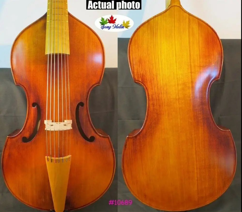 

Baroque Style SONG Brand Maestro 7 strings 27" viola da gamba,powerful sound