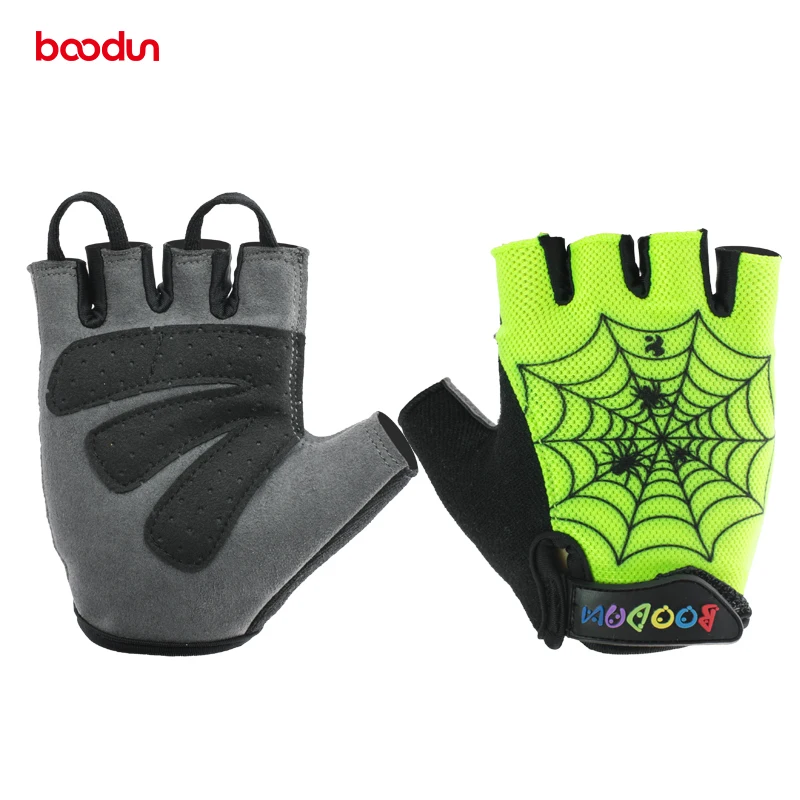 BOODUN Summer Children cycling gloves half finger/ Pro team bike gloves
