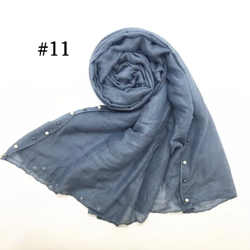 2018New дизайн; модная симпатичная плотная однотонная плиссированная морщин хиджаб шарф из вискозного шелка мусульманская шаль 180*90 см шарфы больших размеров обертывания