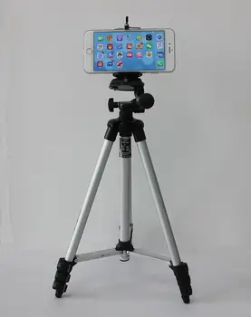 

2 in 1 WT-3110 Tripod stand With 3-Way Head Tripod+Remote Shutter Control+ Phone Holder with Bag for DSLR Camera