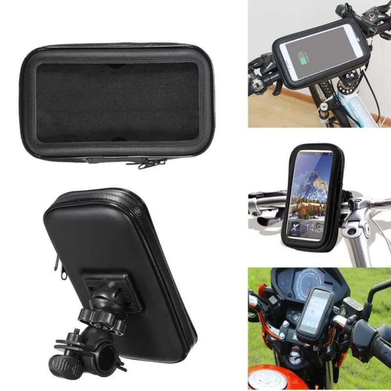 Универсальный Велосипедный Мотоцикл держатель для телефона водонепроницаемый Велосипедный Чехол для телефона сумка для iPhone Xr X 8 7 samsung S9 S8 S7 скутер чехол для телефона