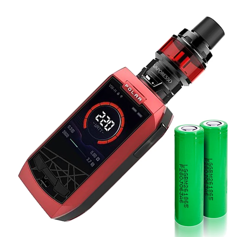 Оригинальный комплект Vaporesso POLAR с 220 Вт каскадным баком Baby SE 6 5 мл GT сетчатая