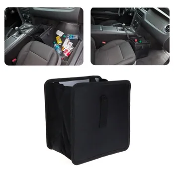 

Delicate Car Garbage Can Car Trash Hanging Bag Oxford Rubbish Organizers Storage Bag Mini Garbage Bin Dust Case Hot