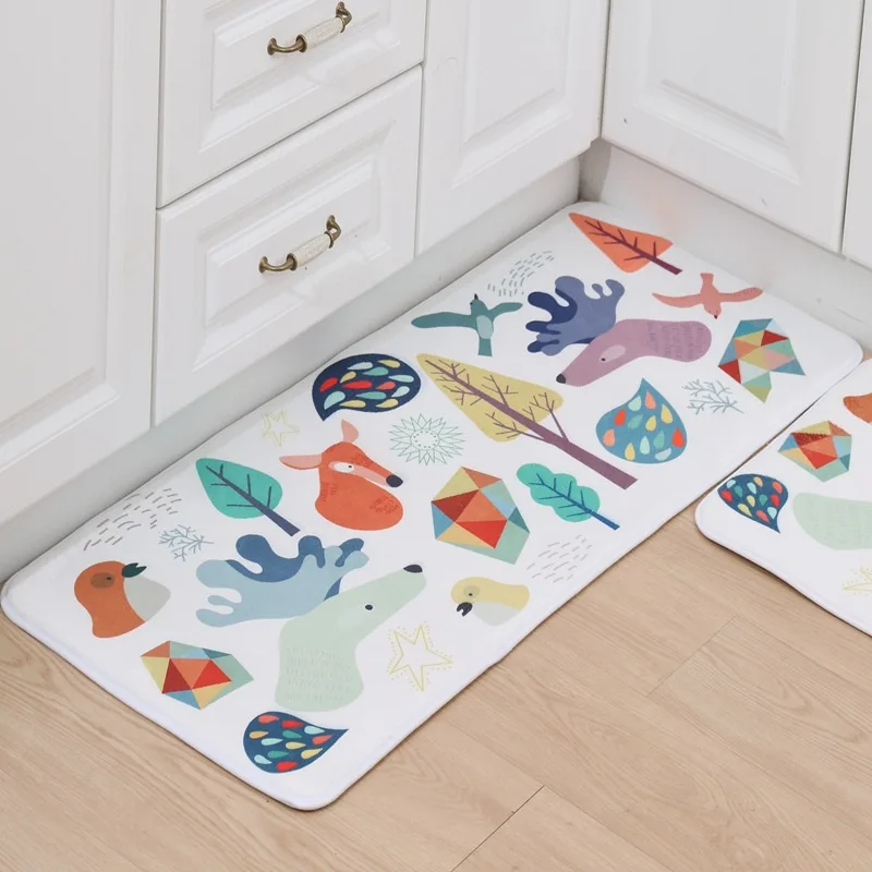 Kawaii Добро пожаловать, коврики для ванной комнаты с рисунком кота, коврики для кухни, коврики для двери, Противоскользящие коврики, коврик для ванной, capacho, Прямая поставка