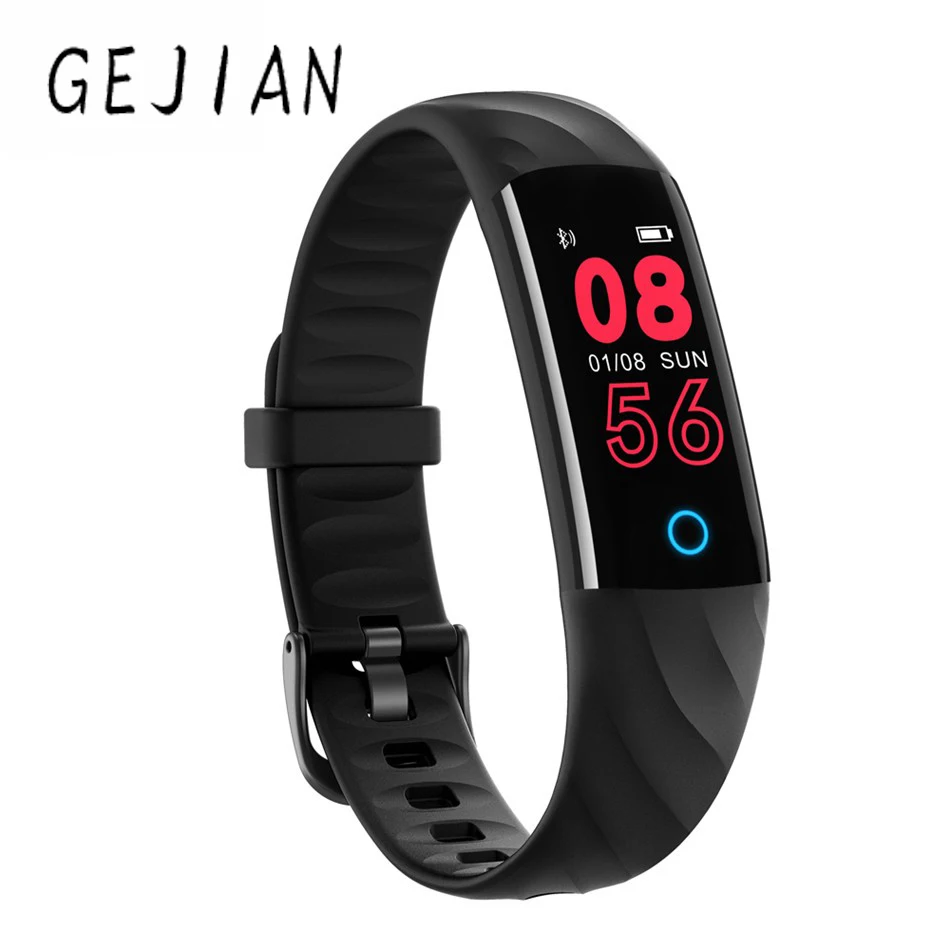 

GEJIAN S5 sports bracelet IP68 waterproof smart screen color bracelet activity monitor fitness heart rate men's watch pedometer