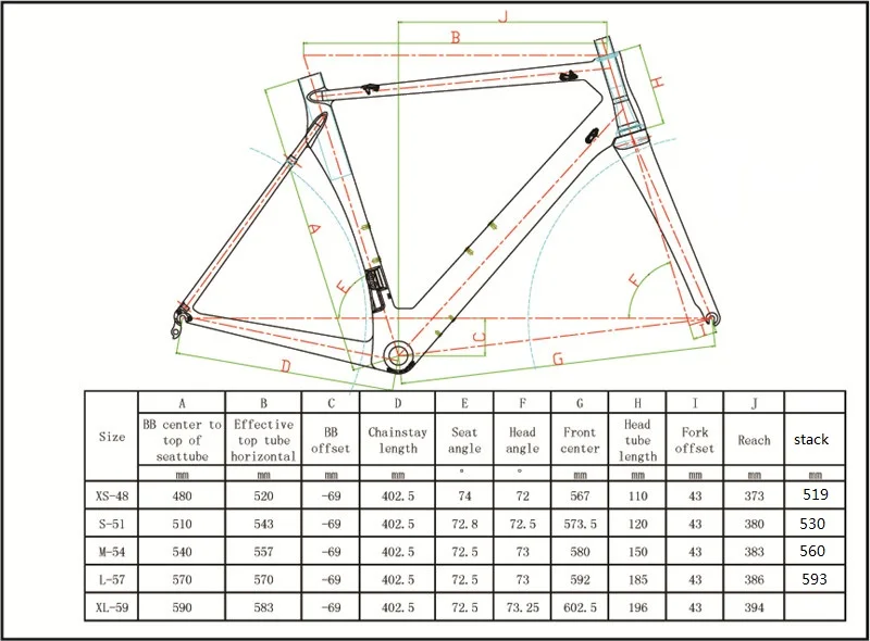 HQR02-Carbon-Road-frame-