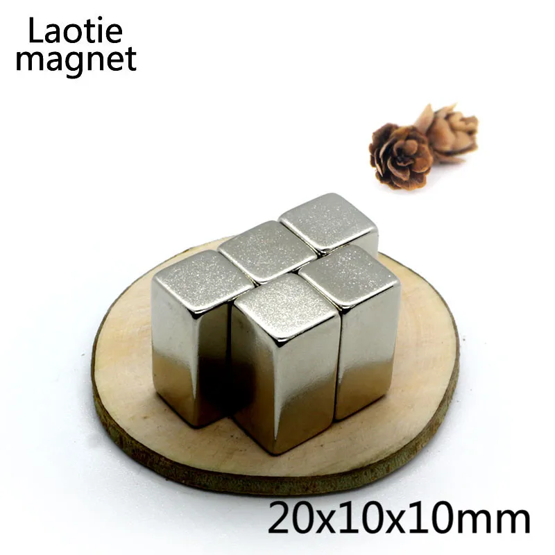 5 шт. N35 neodymium неодимовый магнит 20x10x10 мм маленький Квадратный Блок мощных магнитов 20*10*10 мм редкоземельный постоянный магнит
