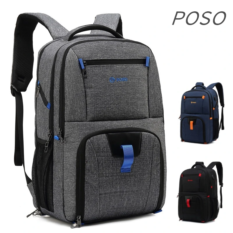 Новейший бренд POSO рюкзак для ноутбука 1", 17,1", 17," чехол для ноутбука, сумка, пакет, Прямая 501