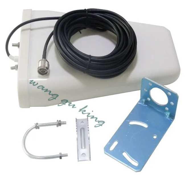 

11dbi 800-2500MHz Outdoor LTE directional LPDA Antenna with N Female Connector + 10m cable for 3g gsm cdma Mobile Signal Booster