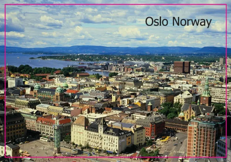 

Decoration Gift Photo Magnets Home Decor Stickers,Landscape Oslo,Norway's capital Photo Fridge Magnet 5443 Tourism Souvenir