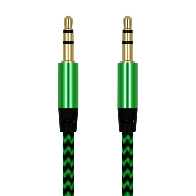 

Jack 3.5mm Aux Cable Male to Male Speaker Audio Cable For iPhone 6 5 Car Headphone for Xiaomi redmi note 5 Audio Jack