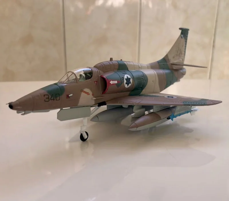 WLTK военная модель 1/72 масштаб IAF Douglas A-4 Skyhawk Fighter литая под давлением металлическая MPlane модель игрушка для коллекции, подарок, дети