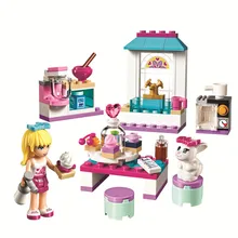 BELA Friends Series Stephanie s Friendship Cakes Building Blocks Classic For Girl Kids Model font b