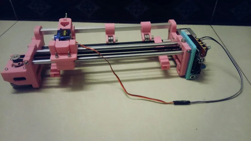 

Newest Roller type drawbot machine lettering robot drawing robot kit A4 Paper Size writing robot
