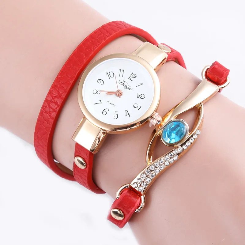 

Simple Design Quartz Watch for Girl Gifts Watch Female Fashion Watches Diamond Bracelet Student Watches for Teenagers RH008