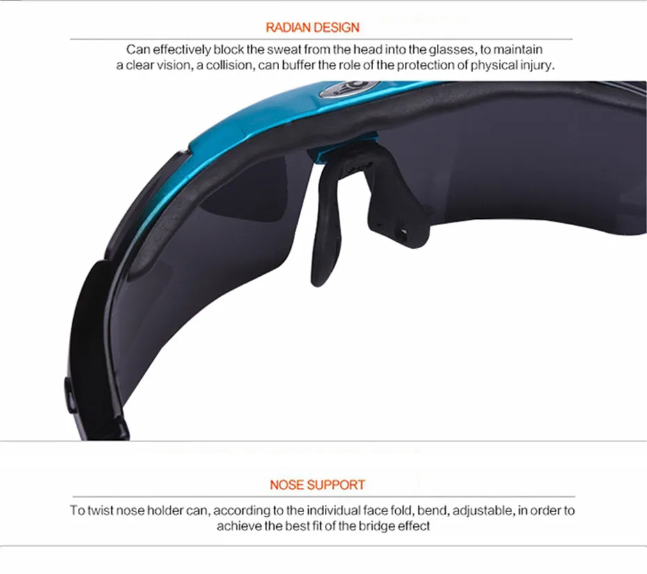 2020 Polarized Cycling Glasses 5 Len Men Running Fishing Sun Glasses UV Protect Mountain Road Bicycle MTB Sunglasses Eyewear