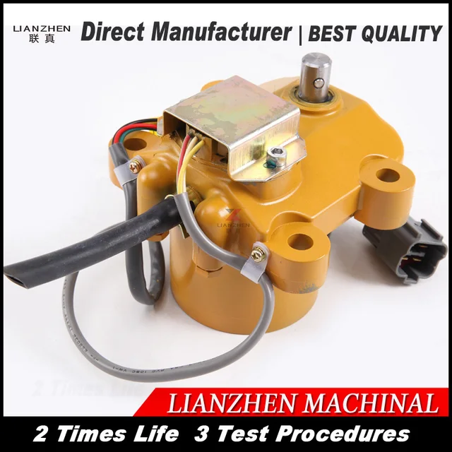 US $260 0 |PC410 5 excavator throttle motor for komatsu governor motor excavator spare parts 7824 30 1600 7824 34 1600-in Stepper Motor from Home