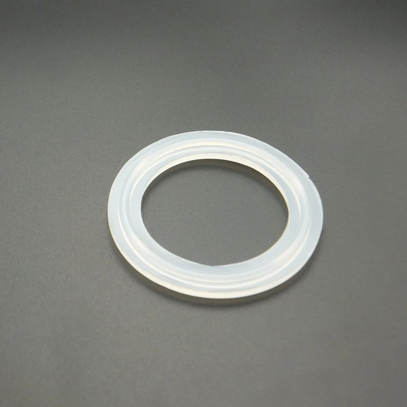 

5PCS Fit 38mm Pipe x 50.5mm Ferrule OD Sanitary 1.5" Tri Clamp Ferrule Silicone Sealing Strip Gasket Ring Washer For Homebrew