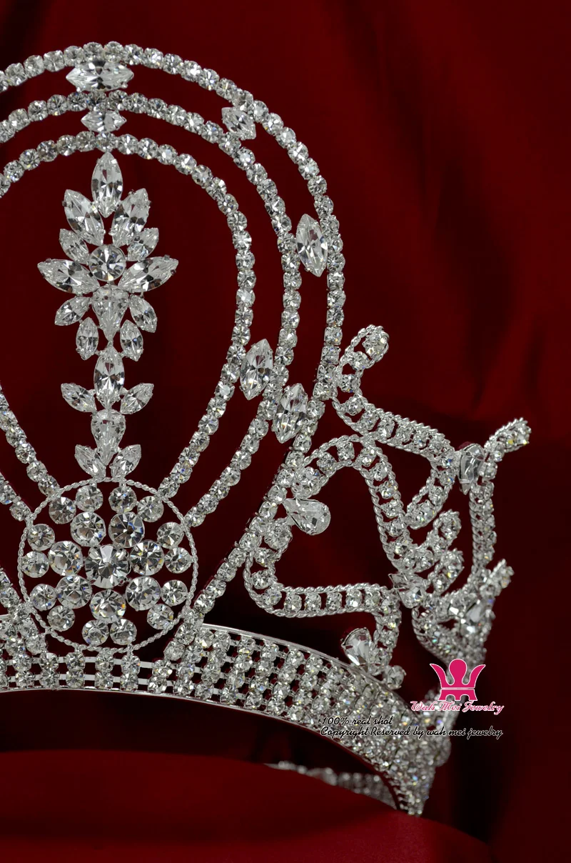 Mo134 Lager Регулируемый Miss Univer классический принцесса украшения для волос аксессуары для вечеринки выпускного вечера шоу головные уборы театрализованные Короны Диадемы