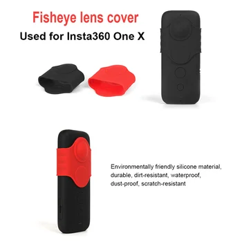 

Insta 360 Camera Lens Protection Silicone Case Waterproof Scratch Selfie Shooting Accessories for Insta360 One X Vlog Camera
