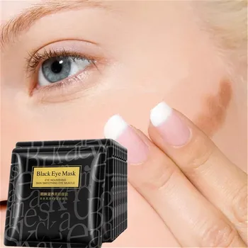 

Black Crystal Chrysanthemum Sleeping Eye Mask Hotsale Eye Patches Mascaras 1 Pcs Fine Lines Face Care Skin Care