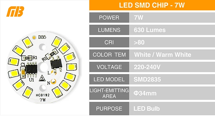 Светодиодный ламповый чип SMD 15 Вт, 12 Вт, 9 Вт, 7 Вт, 5 Вт, 3 Вт, светильник с бусинами, 230 В, 220 В, вход Smart IC DIY, светодиодный светильник, холодный белый, теплый белый