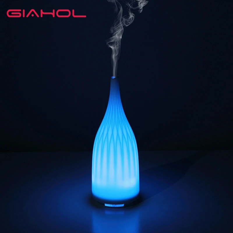 

Humidifier Safe Essential Oil Diffuser Ultrasonic Quiet 100ml Aromatherapy Night Light Home Office Living Room Spa Yoga