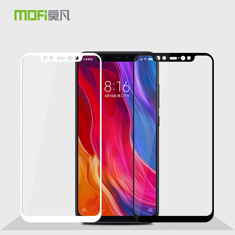 

Xiaomi Mi8 glass tempered MOFi original Xiaomi Mi 8 screen protector protective film full cover xiaomi m8 mi8 tempered glass
