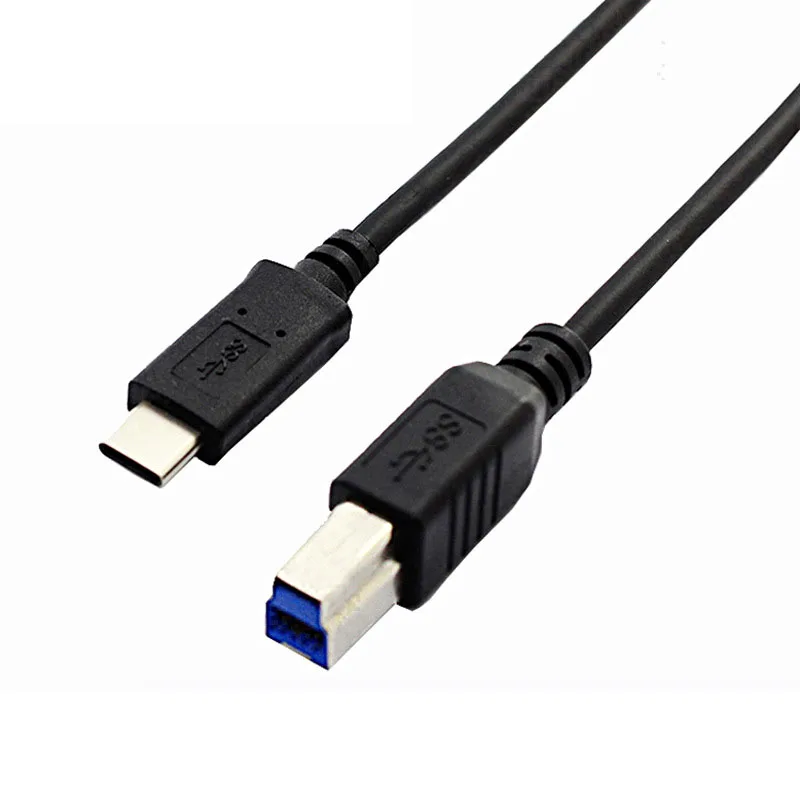 Печатный кабель 1 м USB 3 Тип C к 0 B Стандартный Штекерный порт с реверсивным