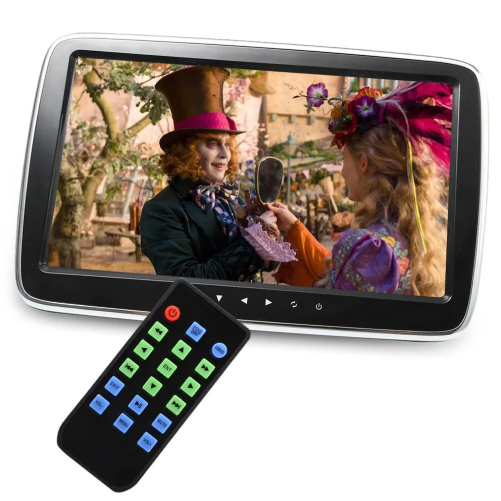 

Car Headrest Monitor 9inch 10inch HD LCD Screen Digital MP5 Player Touch Button Remote With Control USB/SD/FM Transmitter