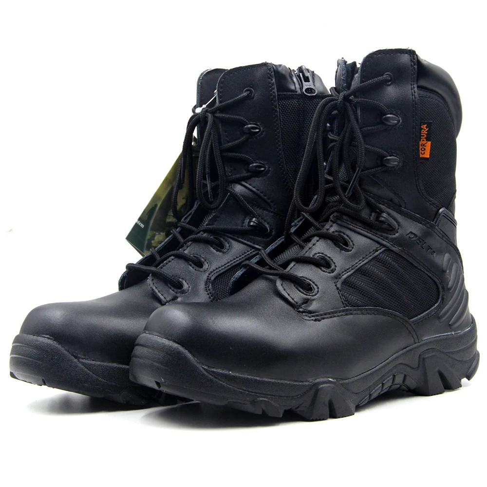 Baideng/мужские военные тактические ботинки для пустыни; мужские уличные водонепроницаемые треккинговые ботинки; черные кроссовки; нескользящая походная обувь