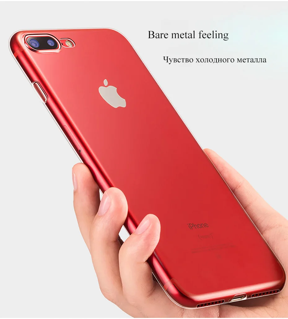 MOUSEMI Phone Cases For iPhone 6 6s 7 8 Plus X Ultra Thin Soft Transparent TPU Silicone Cases 7 For iPhone 7 5s se 6 Back Cover  (11)